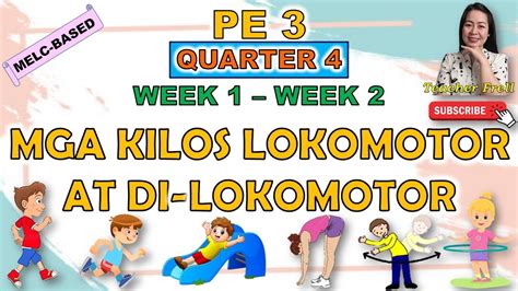 lokomotor at di lokomotor meaning|DepEd Learning Portal.